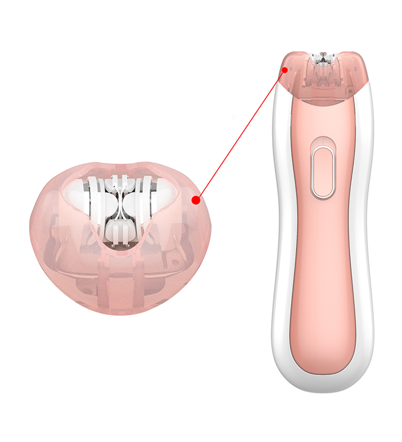 Mini dispositivo de depilación femenina al por mayor, mini recortadora de afeitado para hombres, dispositivo de depilación para mujeres, extractor de cabello eléctrico (SF-3002) 