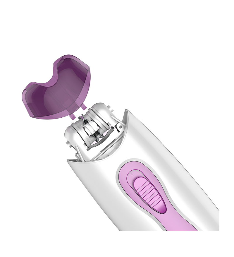 Máquina para arrancar el vello facial, mini afeitadora, depiladora para todo el cuerpo, microextractor de vello eléctrico para mujeres (SF-3001)